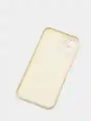 Желтый чехол на iPhone "Фрукты" силиконовый, плотный, 7/8 Plus XR 11 12 Pro mini 13 Pro