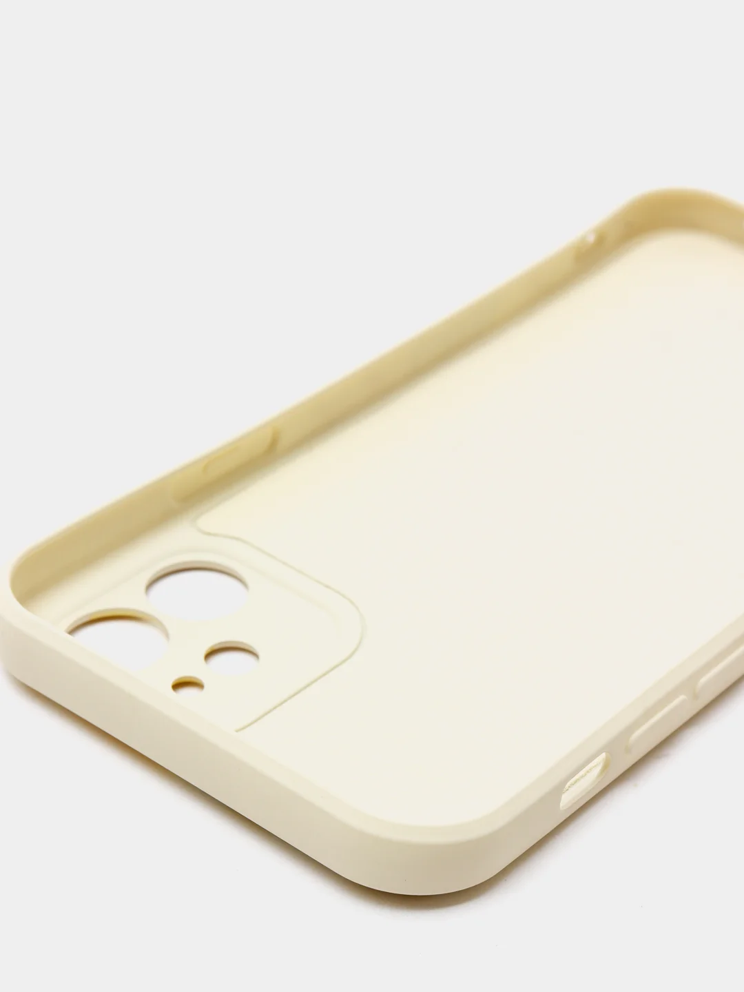 Желтый чехол на iPhone "Фрукты" силиконовый, плотный, 7/8 Plus XR 11 12 Pro mini 13 Pro