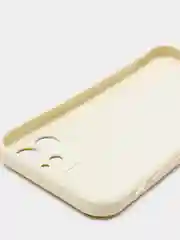 Желтый чехол на iPhone "Фрукты" силиконовый, плотный, 7/8 Plus XR 11 12 Pro mini 13 Pro