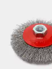 Щетка / Кордщетка для УШМ, тарельчатая 100/115/125 мм, М14, 1 шт