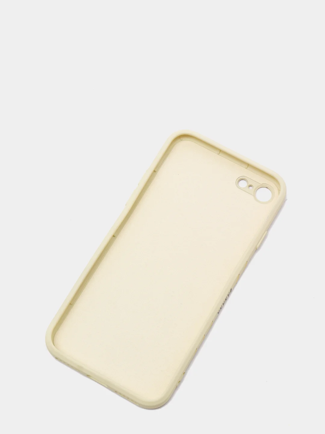Желтый чехол на iPhone "Фрукты" силиконовый, плотный, 7/8 Plus XR 11 12 Pro mini 13 Pro