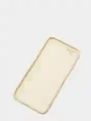 Желтый чехол на iPhone "Фрукты" силиконовый, плотный, 7/8 Plus XR 11 12 Pro mini 13 Pro