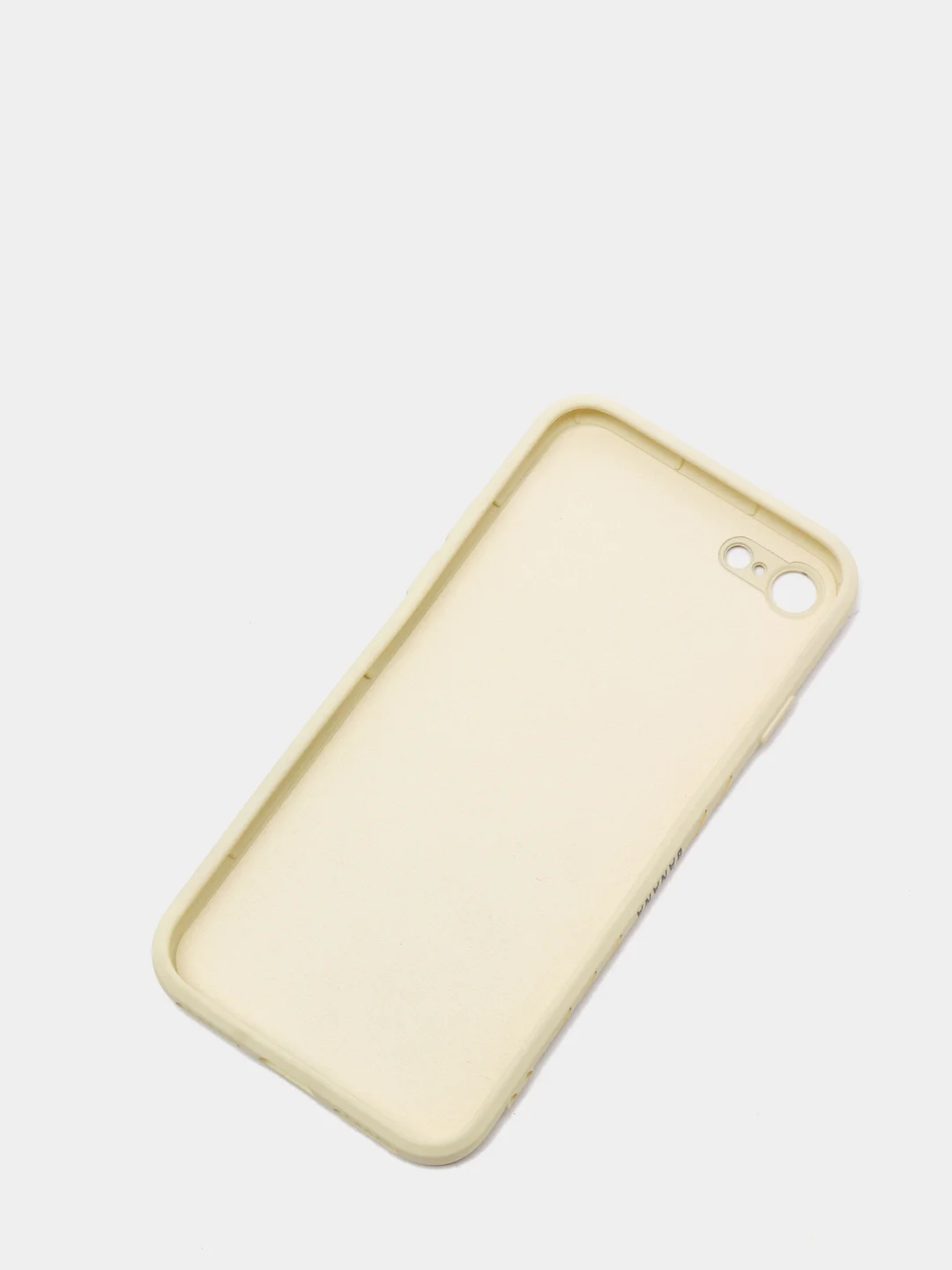 Желтый чехол на iPhone "Фрукты" силиконовый, плотный, 7/8 Plus XR 11 12 Pro mini 13 Pro