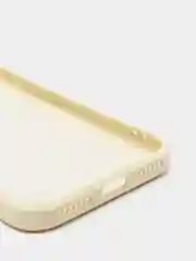 Желтый чехол на iPhone "Фрукты" силиконовый, плотный, 7/8 Plus XR 11 12 Pro mini 13 Pro