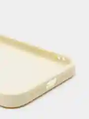 Желтый чехол на iPhone "Фрукты" силиконовый, плотный, 7/8 Plus XR 11 12 Pro mini 13 Pro