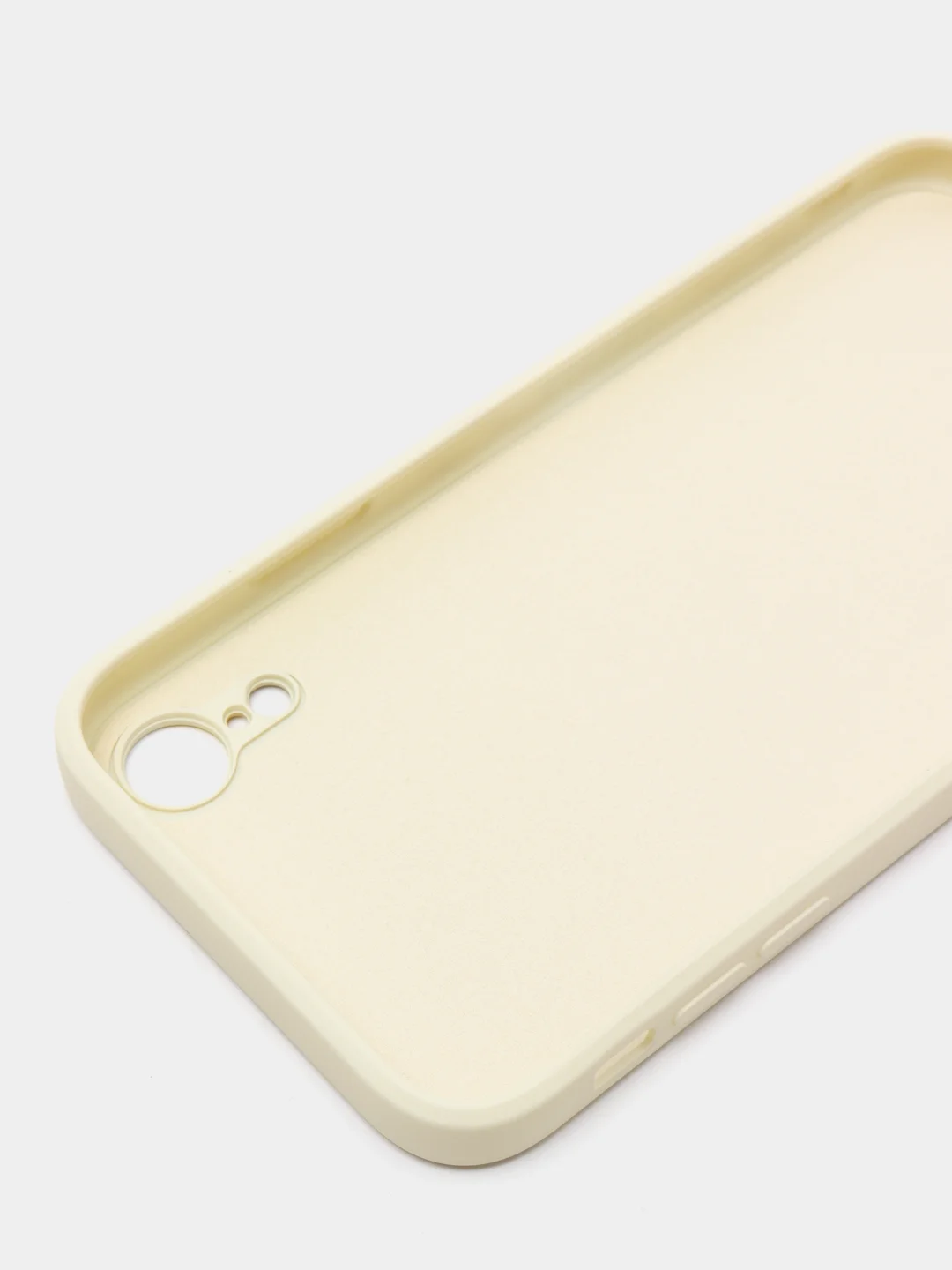 Желтый чехол на iPhone "Фрукты" силиконовый, плотный, 7/8 Plus XR 11 12 Pro mini 13 Pro
