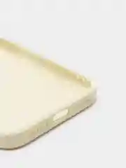 Желтый чехол на iPhone "Фрукты" силиконовый, плотный, 7/8 Plus XR 11 12 Pro mini 13 Pro