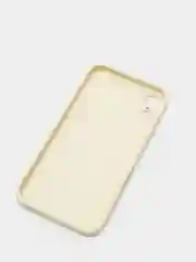 Желтый чехол на iPhone "Фрукты" силиконовый, плотный, 7/8 Plus XR 11 12 Pro mini 13 Pro