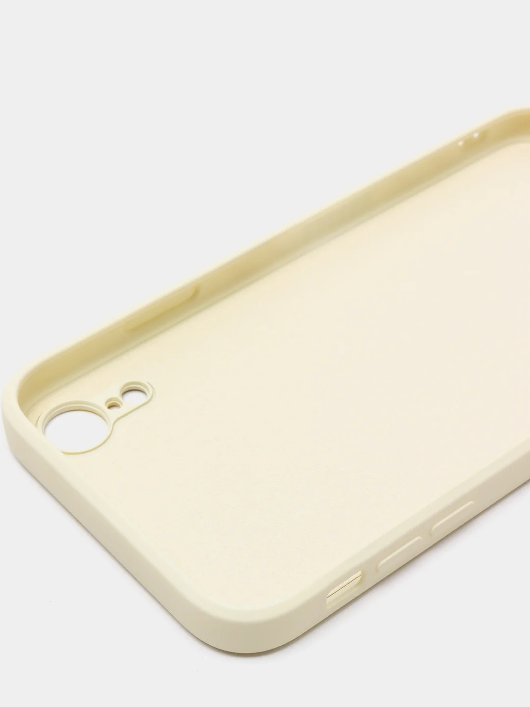 Желтый чехол на iPhone "Фрукты" силиконовый, плотный, 7/8 Plus XR 11 12 Pro mini 13 Pro