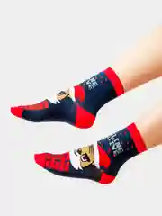 Женские носки, новогодние, с принтом