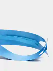 Синий бант-шар № 1,8 "Тонкие полоски" 2 штук, разных цветов