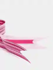 Фуксия бант-шар № 1,8 "Тонкие полоски" 2 штук, разных цветов