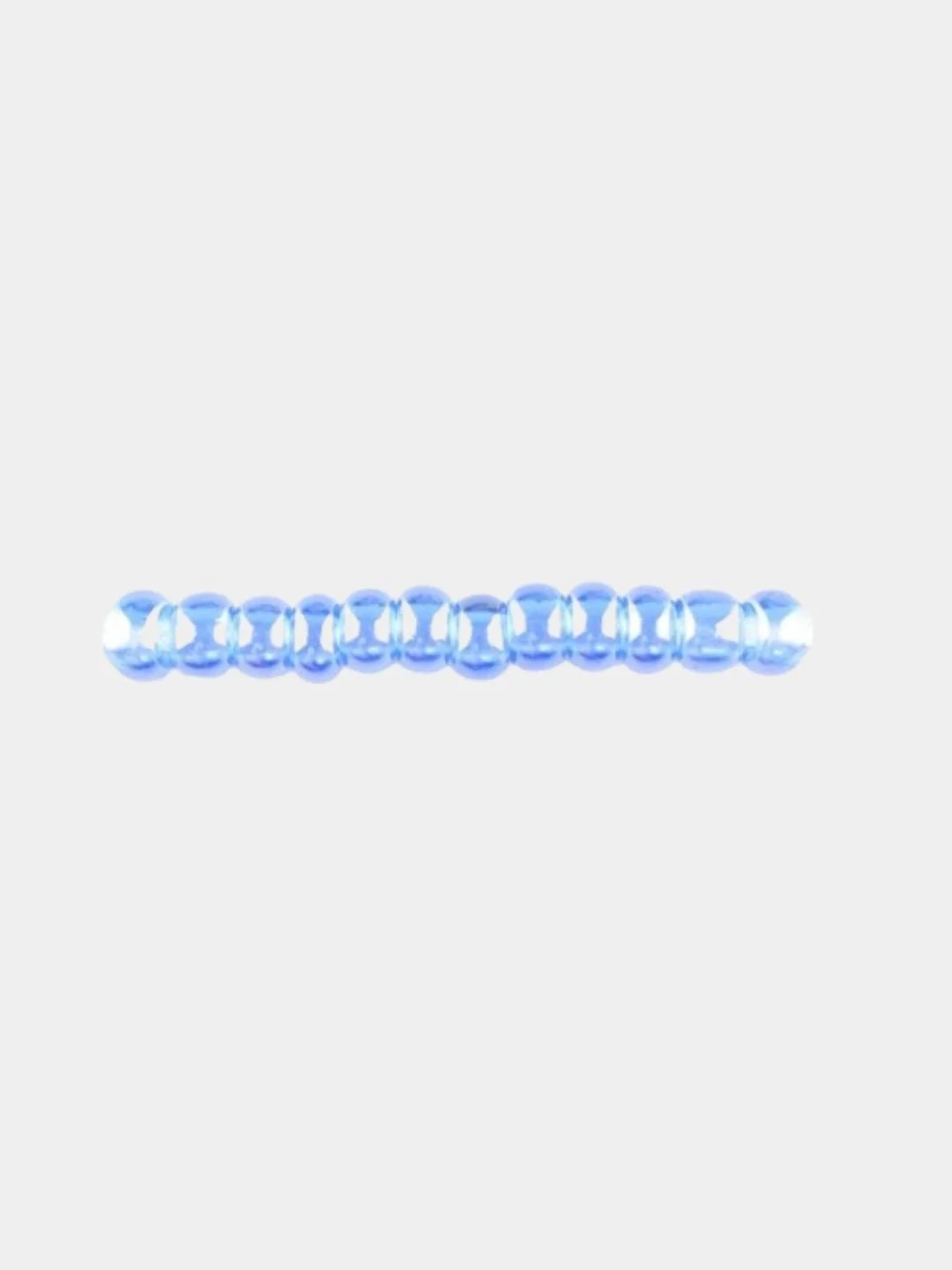 Светло-синий чешский бисер Preciosa 10/0, Transparent sfinx, 10 и 50 грамм