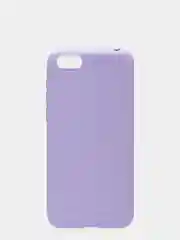 Сиреневый чехол для Huawei Honor 7A/Y5 2018 силиконовый матовый однотонный
