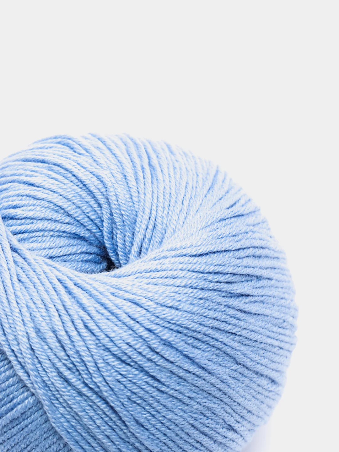 Небесно-голубой пряжа Gazzal Baby Cotton 40% акрил 60% хлопок 50 г 165 м