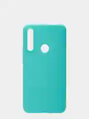 Бирюзовый чехол для Huawei P Smart Z/Honor 9X силиконовый матовый однотонный