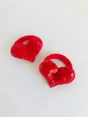 Набор резиночек с патчами "Пайетки", 2 штуки