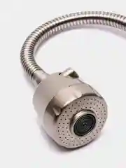 Смеситель для кухни нержавеющая сталь гибкий излив Ledeme L74304