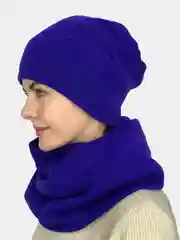 Комплект молодежный шапка и снуд