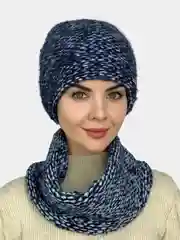 Комплект шапка и короткий снуд