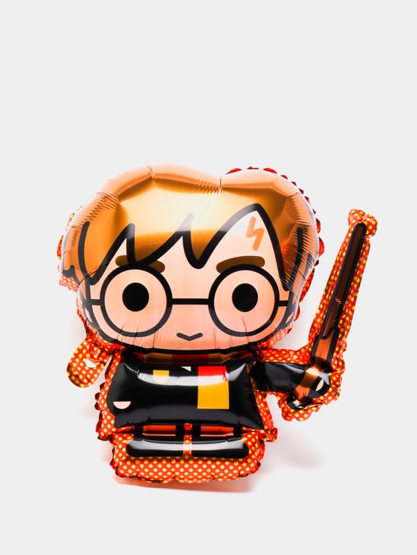 Harry Potter (Гарри Поттер) и звезда, фольгированный шар, для гелия или воздуха