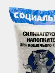 5 л, Пушистик наполнитель силикагелевый, для кошечьего туалета