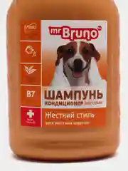 Шампунь-кондиционер Mr.Bruno, жесткий стиль, для жесткой шерсти, 350 мл