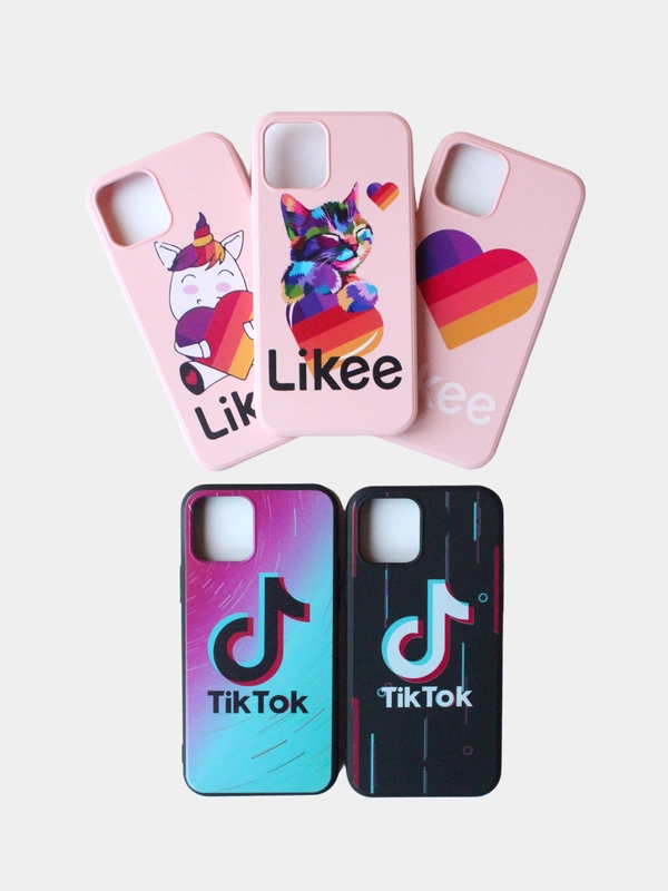 Чехол для iPhone 12/ 12 Pro "TikTok", "Likee"