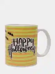 Бежевый меланж кружка "Haloween"