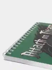 Белый блокнот "Атака титанов"