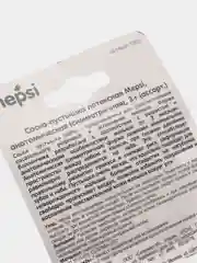 Лайм соска-пустышка латексная анатомическая MEPSI 3+мес 0302