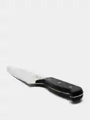Черный нож кухонный, профессиональный, 28 см