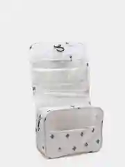 Белый косметичка женская дорожная