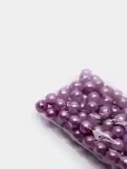 Лавандовый бусины под жемчуг 6 мм, акриловые, леска