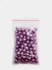 Лавандовый бусины под жемчуг 6 мм, акриловые, леска