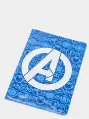 Синий обложка на паспорт "Marvel"