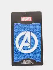Синий обложка на паспорт "Marvel"