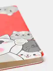 Красный обложка на паспорт "Котопаспорт"