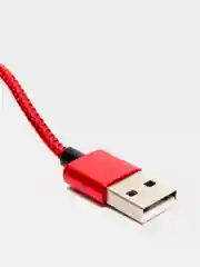 Белый магнитный кабель microUSB, type-C, Lightning