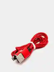 Красный магнитный кабель microUSB, type-C, Lightning
