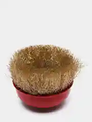 Щетка / Кордщетка для УШМ, чашеобразная мягкая, 65/75/100/125 мм, М14, 1 шт