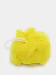 Желтый мочалка для тела бантик
