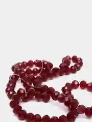 Бордовый бусины стеклянные, бусины с гранями, 6мм