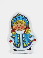 Белый набор новогодних магнитов