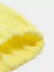 Лимонный хлопковые ползунки в рубчик