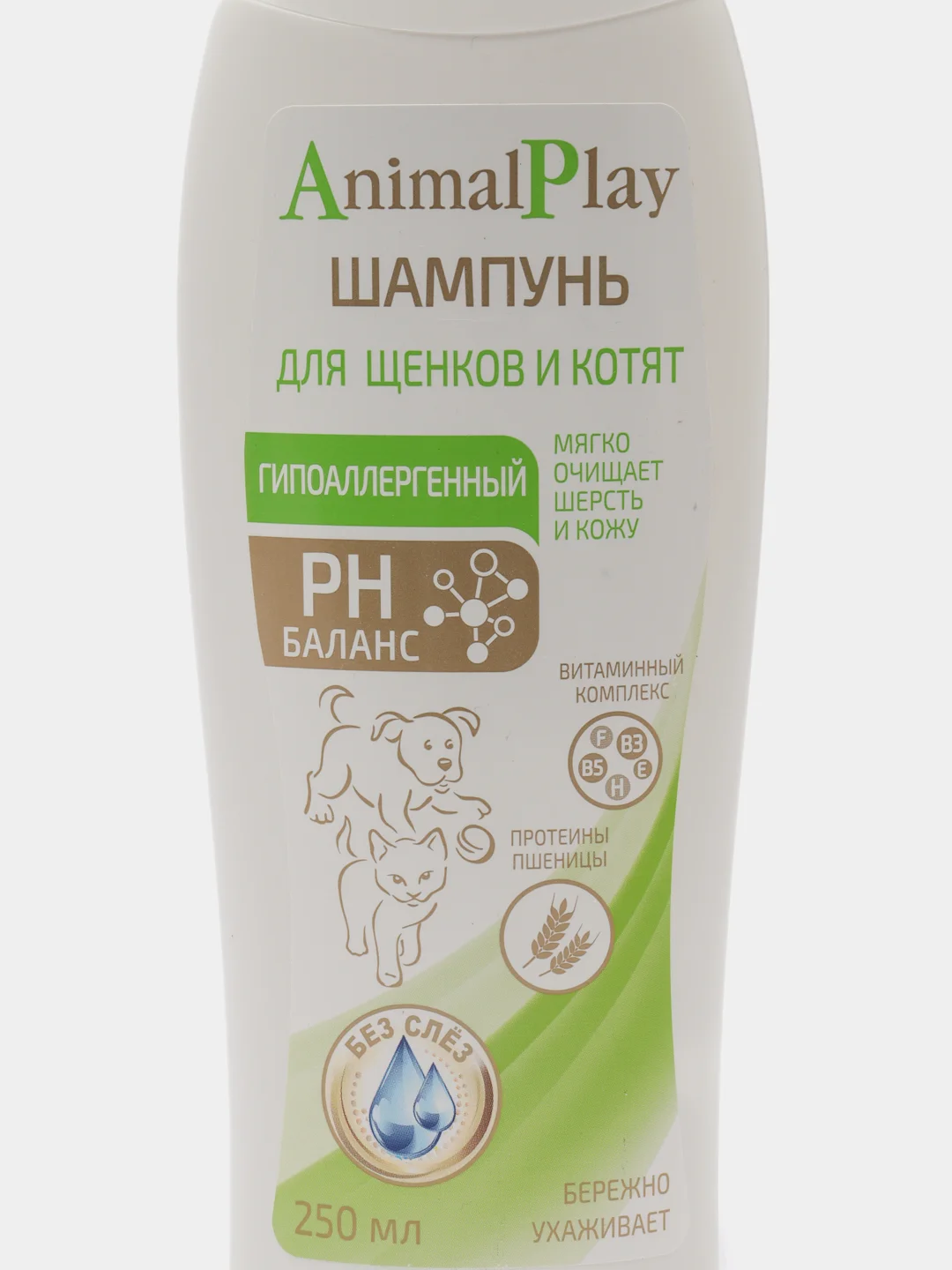 Animal Play шампунь для щенков и котят, гипоаллергенный, 250 мл