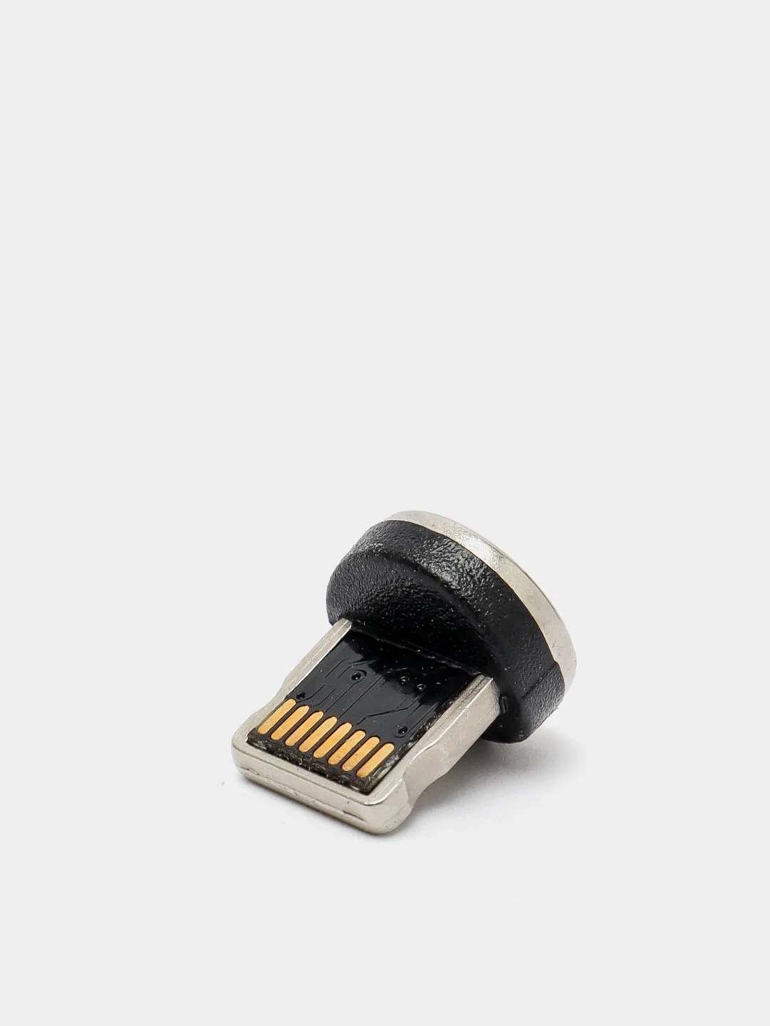 Белый магнитный кабель microUSB, type-C, Lightning
