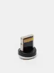 Белый магнитный кабель microUSB, type-C, Lightning
