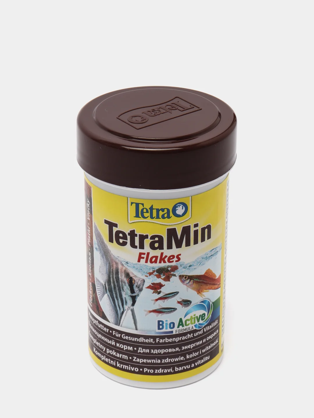 Tetra TetraMin корм для всех видов рыб Flakes в виде хлопьев, 100 мл