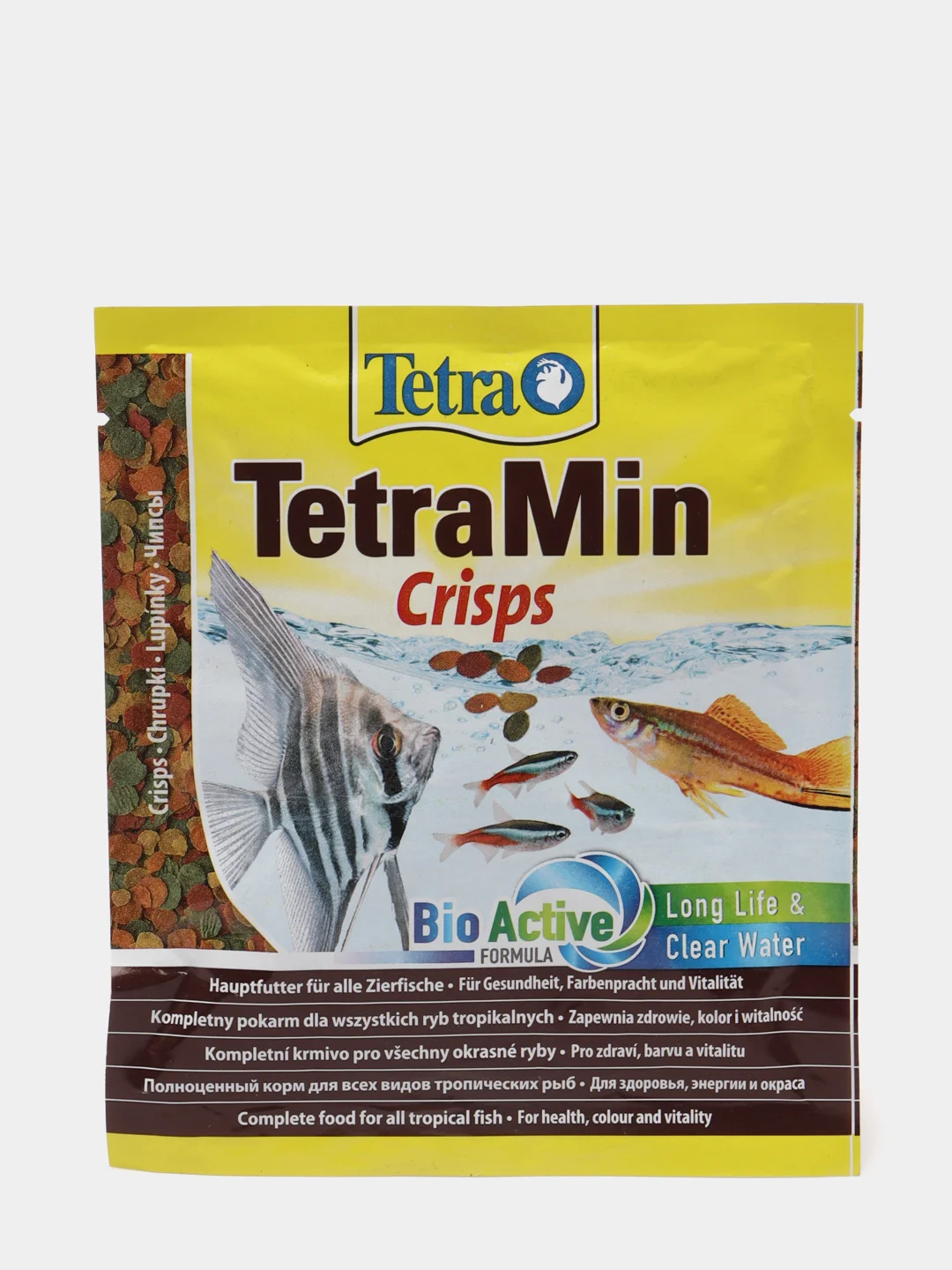 Tetra TetraMin Crisps корм для всех видов рыб в чипсах, 12 г